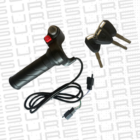 Throttle + Ignition Switch/Key (New)